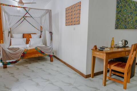 Deluxe Double Room with Balcony at Shoki Shoki