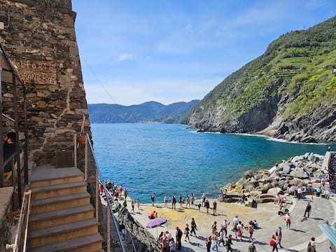 Successful Airbnb property: Belforte alloggio with terrace and A/C in Vernazza