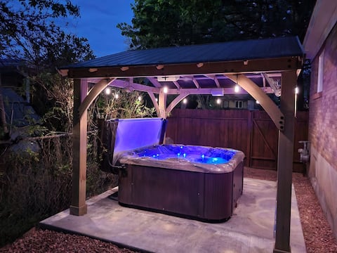 Cozy Home with Spa Getaway