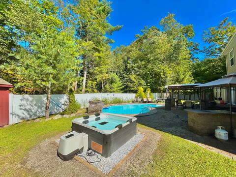 *HeatedPool*HotTub*FirePit*8Beds*Track*Ski*SPAC*