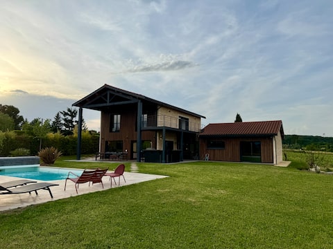 Villa & vignes bio - Sud Beaujolais- 30 min Lyon