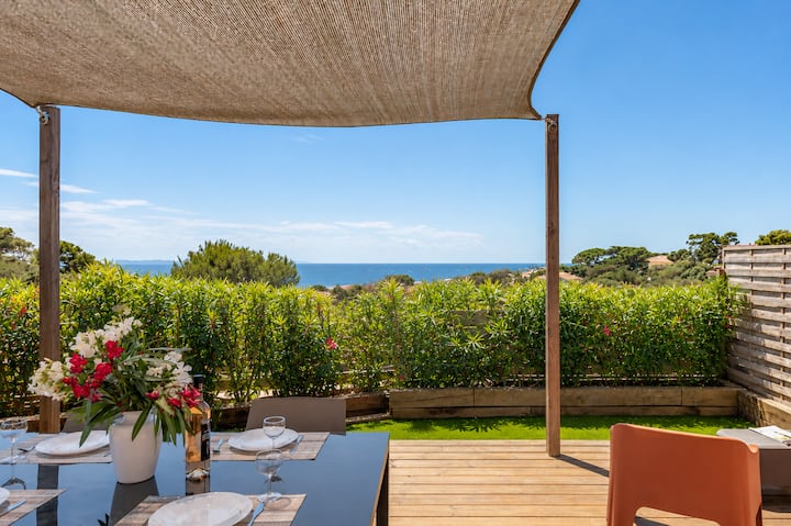Le Laurier, Mobil-home Climatisé Avec Vue Mer - Porquerolles