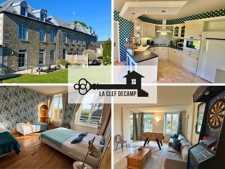 La Clef Decamp Minotte Et Tonneau 15 Pers Jacuzzi - Vire