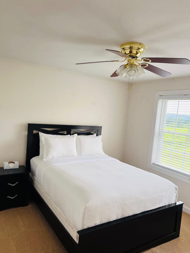 Queen bed