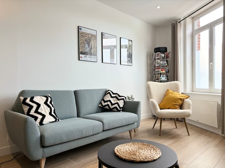 Maison Rénovée 4 Personnes - Prox Lille - リール