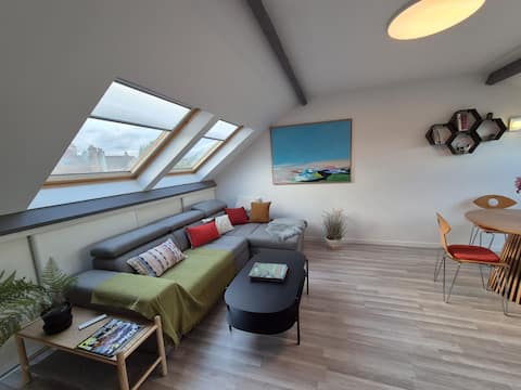 Beautiful 3P Porte de Paris Very easy access + Parking