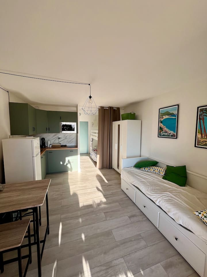 Studio 4 Personnes Vue Mer - Saint-Cyr-sur-Mer