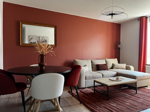 Modern and modern apartment