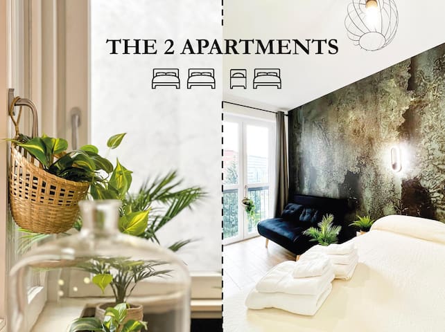 Two Adjacent Apartments – 10 min Duomo & Airport