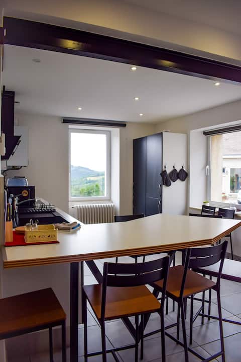 3-star classified duplex with 3 bedrooms and a sauna.