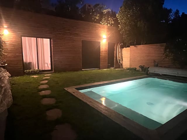 Maison d’architecte climatisée & Piscine chauffée