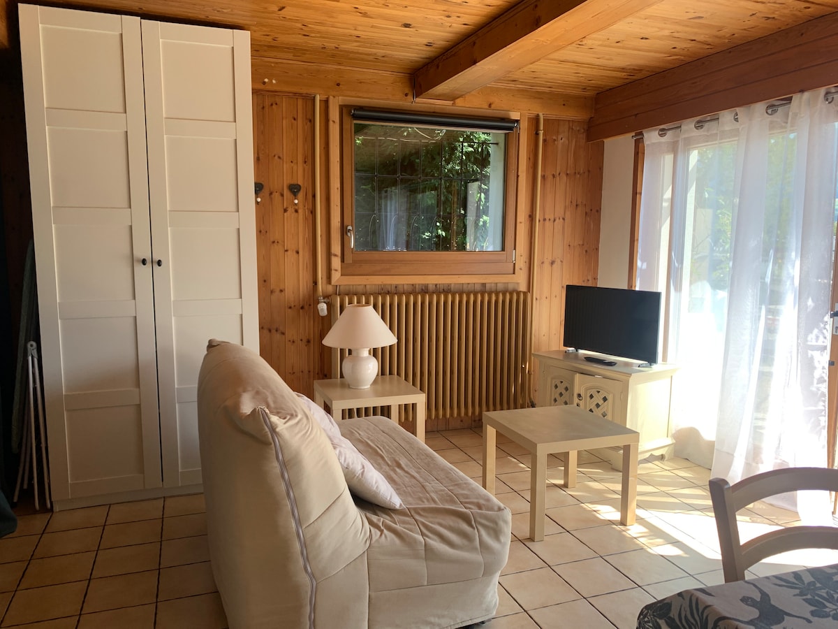 Successful Airbnb property: Cozy studio in the Mont Blanc region in Sallanches