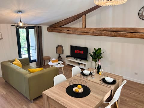 Le St Exupéry 
Charming and spacious 
Free parking