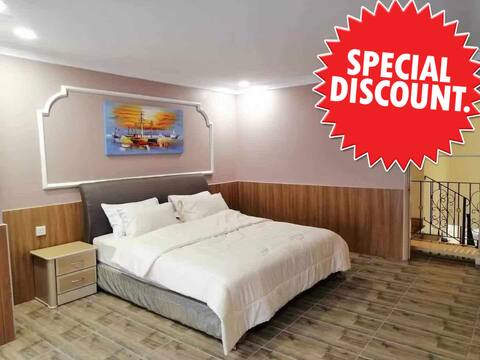12 pax KK Marina Court Penthouse Double Story 4Bath 4Bath Spacious Apartment