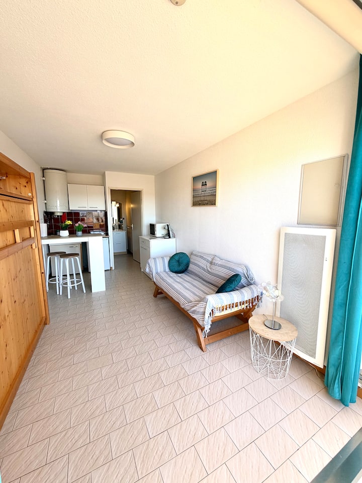 Studio à 100m De La Mer Et Port - Valras-Plage