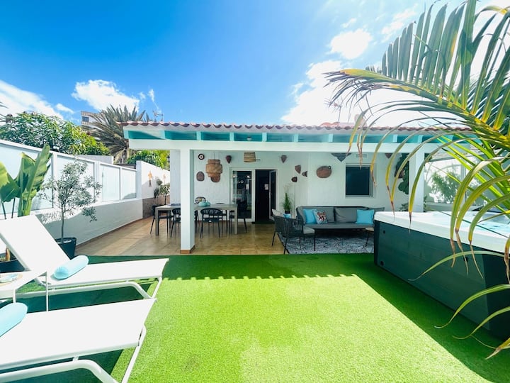 Oasis Beach Home I With Private Jacuzzi - Maspalomas