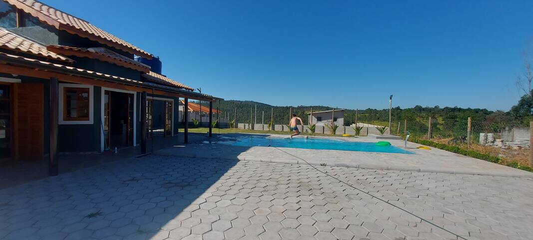 Entire home with 2 bedrooms in Atibaia - Chácara em Atibaia