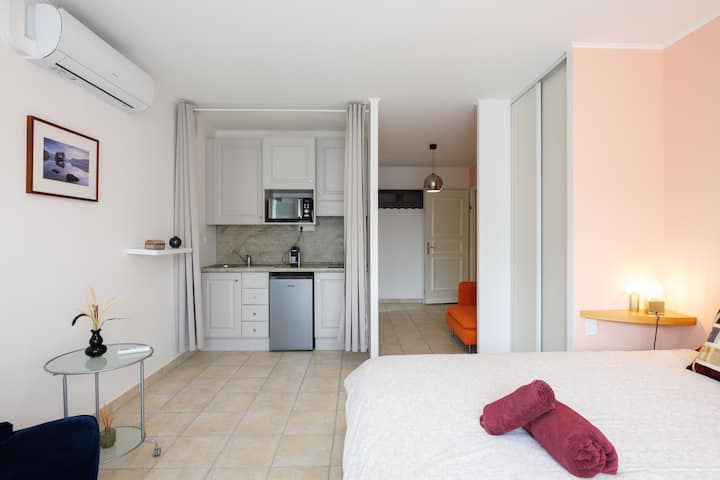 Villa Sole Flats - Heated Pool And Exotic Garden - La Colle-sur-Loup