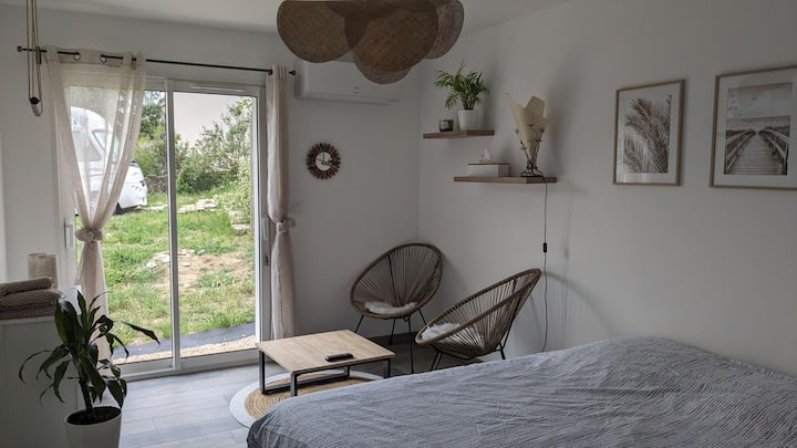 Chambre D'hôte Avec Piscine - Circuit de Lédenon