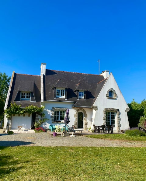 Green house, next to the beaches.