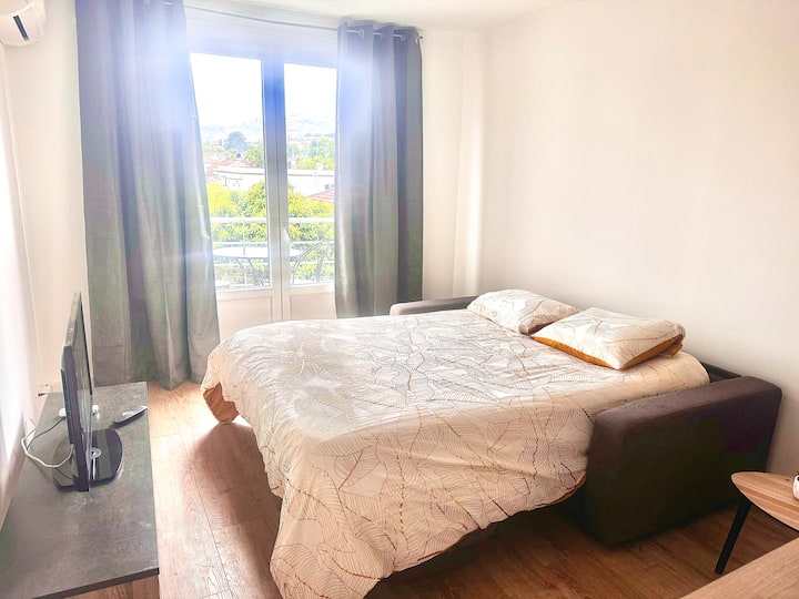 Studio Moderne à 3 Minutes Des Plages - Mandelieu-la-Napoule