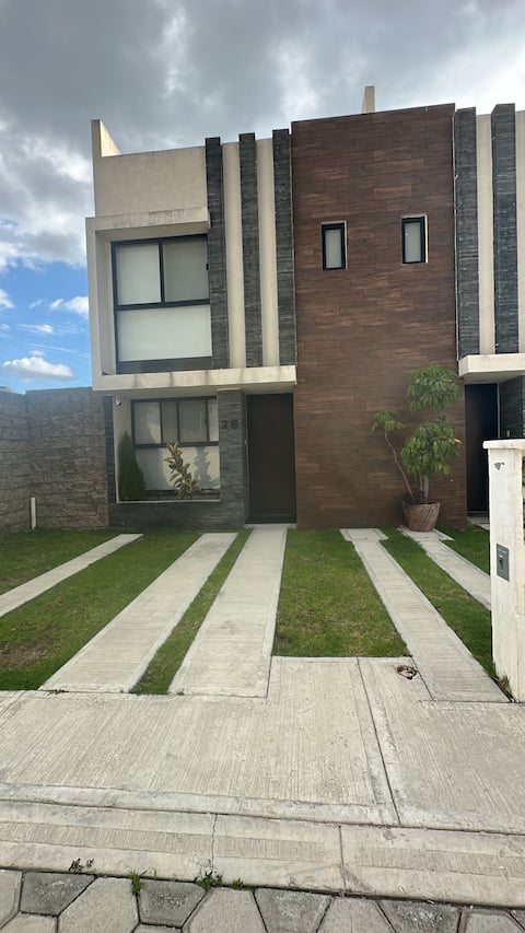 A stylish and comfortable house