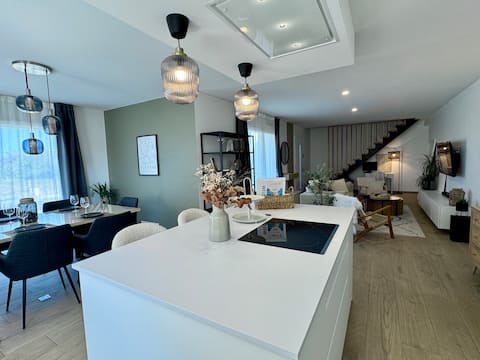 Modern house 50 m from the sea