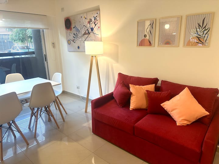 Departamento de 2 dormitorios con cochera en Villa Urquiza