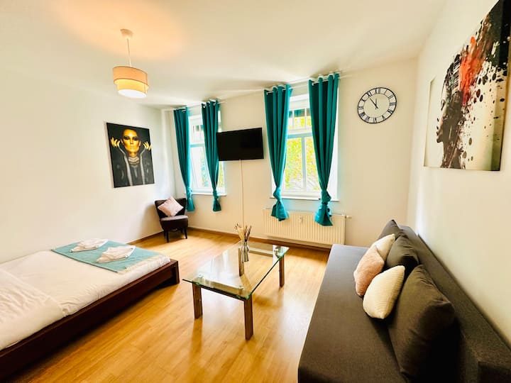 Kunstviertel Apartment Am Kanal - Leipzig