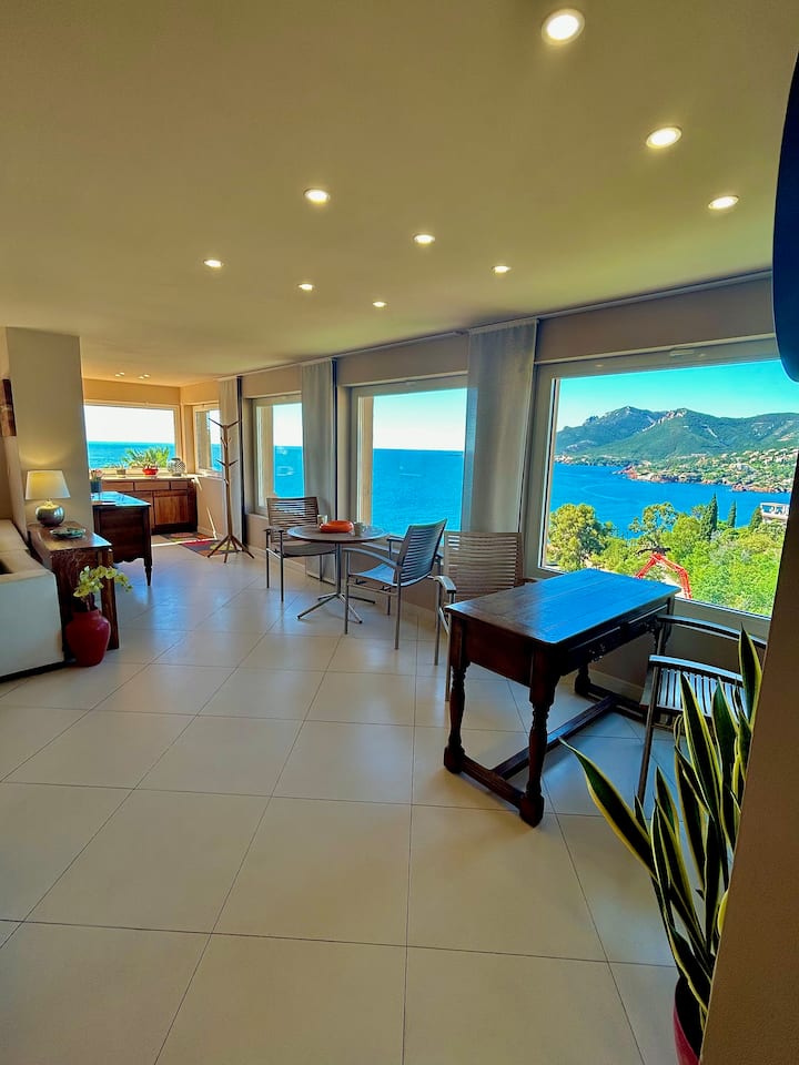 Duplex Avec Vue Sur La Mer Et L'esterel - Mandelieu-la-Napoule