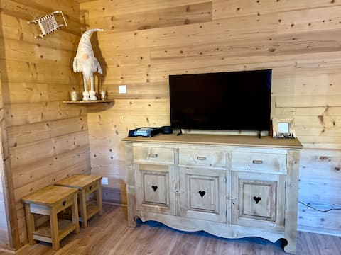 Top performing Airbnb: 2/8 person chalet-style cottage with garage and garden in La Bresse