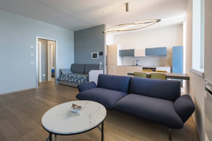 Luxury Seafront Apartment Private Terrace Crescent - Salerno