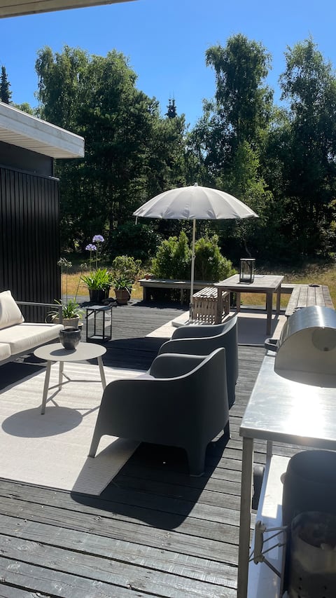 Summer house 'Lillebror' 700 m to a nice beach