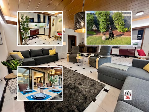 Barrierfree vacation home with garden near Cologne