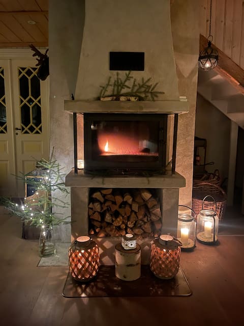 Christmas awaits in beautiful Värmland! Cleaning incl.