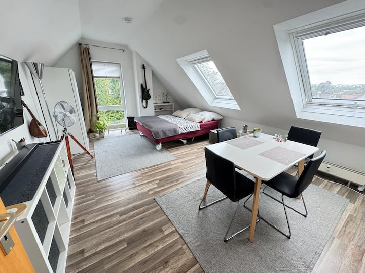Gemütliche Helle Dach-wohnung In Frankfurt - Frankfurt nad Menem