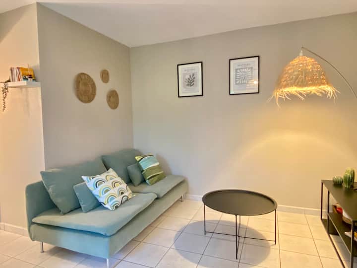 T2 Au Calme * Clim + Wifi + Jardin + Parking - Port-Vendres