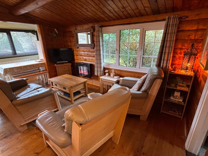 Cosy Quiet Log Cabin In The Heart Of Snowdonia. - Wales