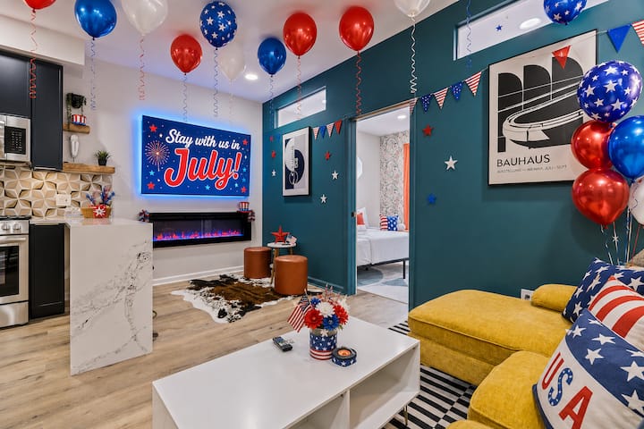 Fam Friendly 3br | Roof Deck | Steps To Us History - Cherry Hill, NJ