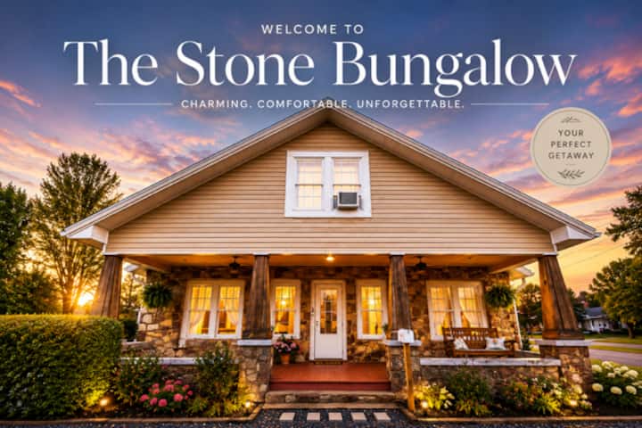 Stone House Escape-sleeps 9 - Mena, AR