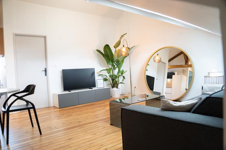 Spacieux Appartement Centre Ville 2 Personnes - Le Mans