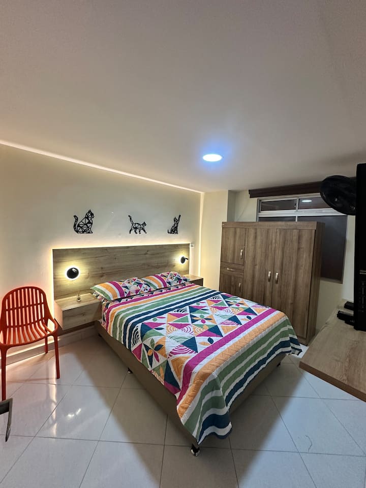 Dhomë e rehatshme me krevat dopio 