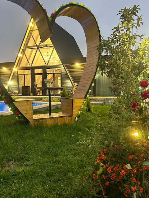 Caucasian Mountside Chalet