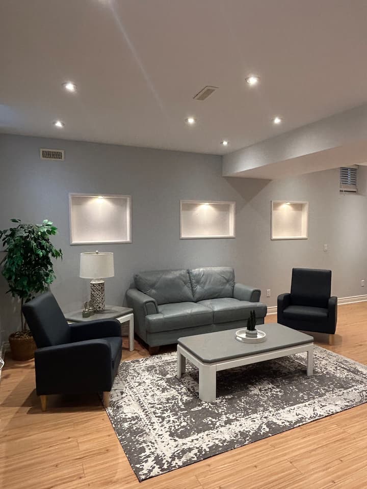 Condo Style High Ceiling New Basement Apartment - Mississauga