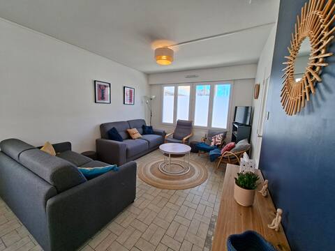 Top performing Airbnb: Les Shadoks – Beach house 250 m with garage in Fort Mahon Plage