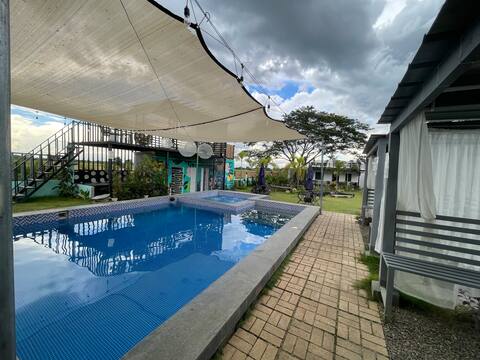 Private, serene, and relaxing.