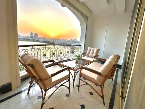 Nile view appt, Cornish al Nile