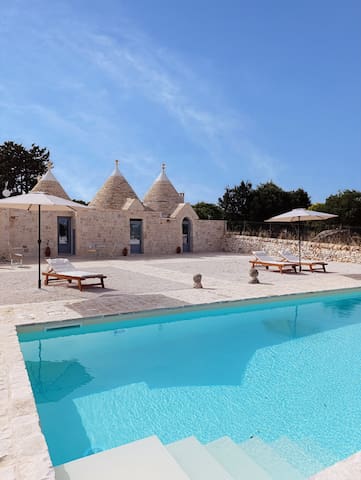 Trulli Fortunato – Private, heated swimming pool