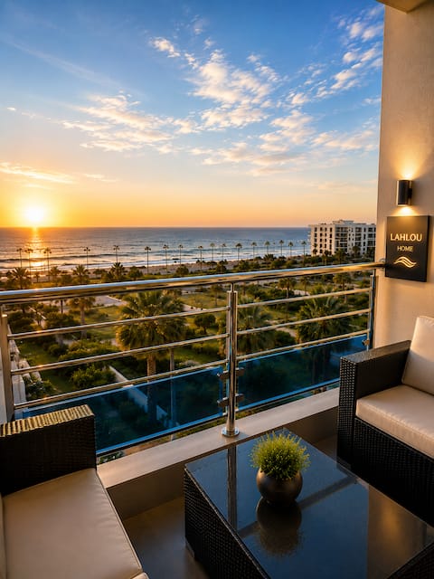 Premium Sunny Apartment with Sea View Pool