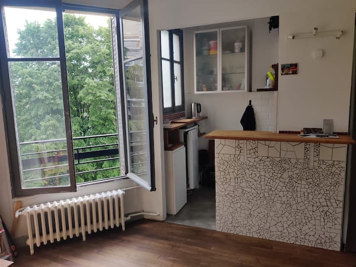 Cozy Studio West Of Montmartre - Paris